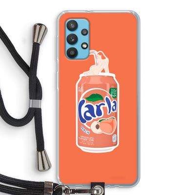 S(peach)less: Samsung Galaxy A32 4G Transparant Hoesje met koord