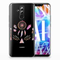 Huawei Mate 20 Lite Telefoonhoesje met Naam Boho Dreamcatcher Huawei Mate 20 Lite Telefoonhoesje met Naam Boho Dreamcatcher