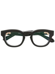 Matsuda lunettes de vue à monture d'inspiration wayfarer - Noir