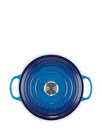 Le Creuset pot rond 24 cm - Bleu