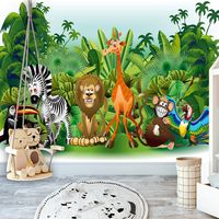 Zelfklevend fotobehang - Dieren in de Jungle , Premium Print - thumbnail