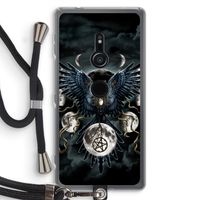 Sinister Wings: Sony Xperia XZ2 Transparant Hoesje met koord