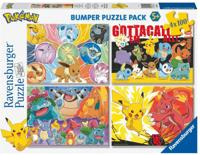 Pokemon - Gotta Catch'em All! Bumper Puzzle Pack (4x100 pcs) Pokemon - Gotta Catch'em All! Bumper Puzzle Pack (4x100 pcs)