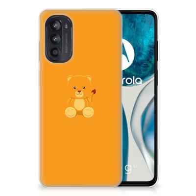 Motorola Moto G52/G82 Telefoonhoesje met Naam Baby Beer