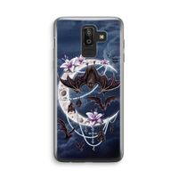 Vleermuizen Maan: Samsung Galaxy J8 (2018) Transparant Hoesje