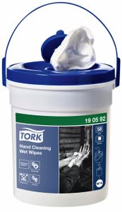 Reinigingsdoekjes Tork Hand Cleaning W14 parfumvrij wit 190592