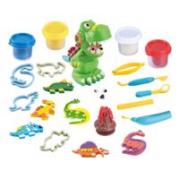 Playgo dino tandarts kleiset - 4 kleipotjes
