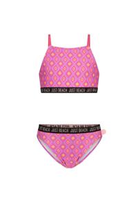 Just Beach zomer bikini meisjes - paars - crossback - Florida