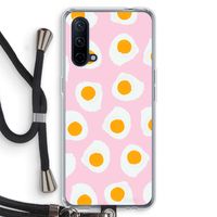 Dancing eggs: OnePlus Nord CE 5G Transparant Hoesje met koord