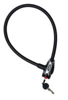 Simson kabelslot staal 12x65cm zwart