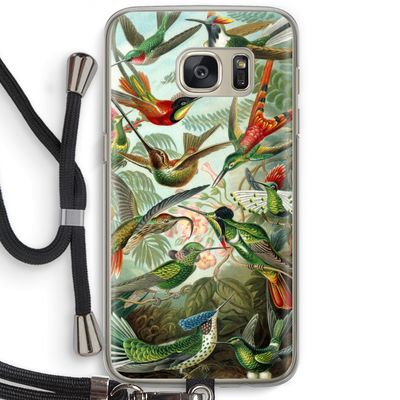 Haeckel Trochilidae: Samsung Galaxy S7 Transparant Hoesje met koord