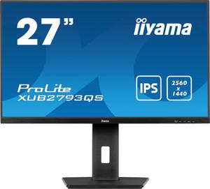 iiyama ProLite XU2793QS-B6 computer monitor 54,6 cm (21.5") 2560 x 1440 Pixels Full HD LED Zwart