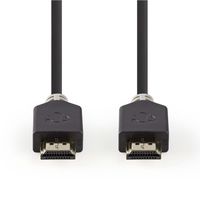 High Speed HDMI-kabel met Ethernet | HDMI-connector - HDMI-connector | 15 m | Antraciet - thumbnail