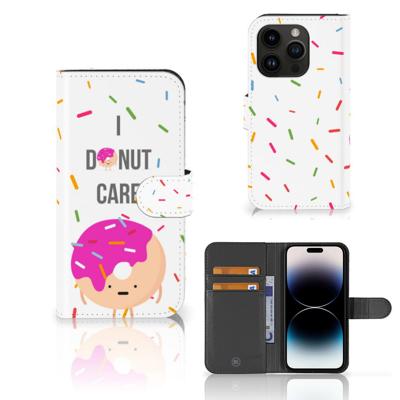 iPhone 15 Pro | Book Cover | Donut Roze