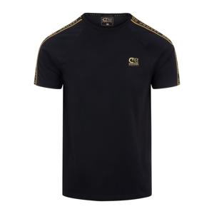 Cruyff Xicota Brand T-Shirt Kids Zwart Goud