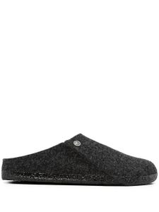 Birkenstock chaussons Zermatt en laine - Noir