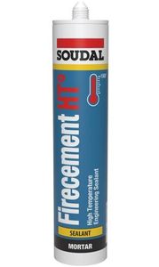 Soudal Firecement HT | Zwart | 300 ml - 108264