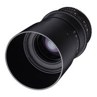 Samyang 100mm T3.1 VDSLR ED UMC macro Pentax K-mount objectief