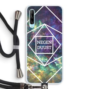 Negenduust ruimte: Huawei P Smart Pro Transparant Hoesje met koord