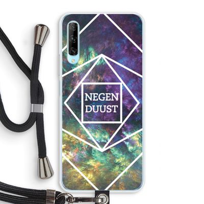 Negenduust ruimte: Huawei P Smart Pro Transparant Hoesje met koord