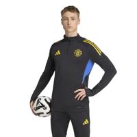 adidas Manchester United Trainingstrui 1/4-Zip 2025-2026 Zwart Blauw Geel