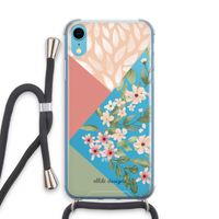 Sweet heaven geometrics: iPhone XR Transparant Hoesje met koord Sweet heaven geometrics: iPhone XR Transparant Hoesje met koord