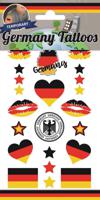 Plaktattoos Vel Duitsland (10x20cm) - thumbnail