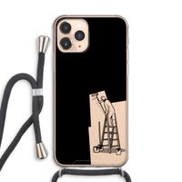 Musketon Painter: iPhone 11 Pro Max Transparant Hoesje met koord