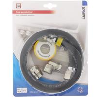 Scanpart 1104010003 gas aansluit set 1/2" 100cm