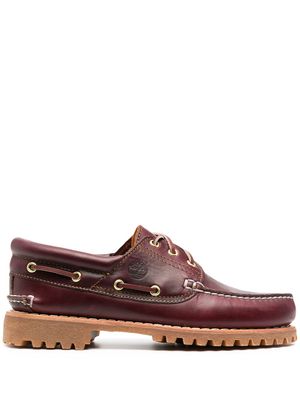 Timberland mocassins 3-Eye - Rouge
