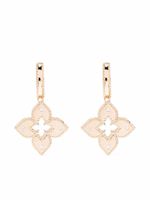 Roberto Coin boucles d'oreilles Venetian Princess en or rose 18ct ornées de diamants - thumbnail