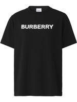 Burberry t-shirt à logo imprimé - Noir