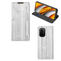 Xiaomi Mi 11i | Poco F3 Book | Wallet Case | White Wood