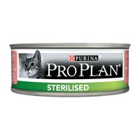 Purina Pro Plan Sterilised Adult Kat Zalm en Tonijn - 24 x 85 g - thumbnail