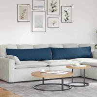 Sofa Kussens Blauw Stof
