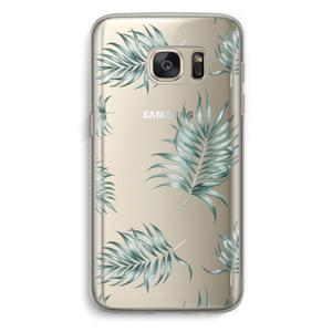 Simple leaves: Samsung Galaxy S7 Transparant Hoesje