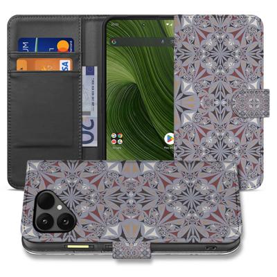 Bloemenpatroon Meerkleurig Fairphone 6 | Bookcase Hoesje Met Kleurrijke Print En Bescherming