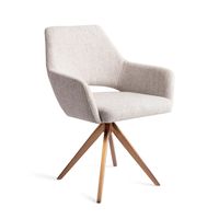 Jesper Home Eetkamerstoel 'Yanai' Turn Rose Gold, kleur Pigeon Jesper Home Eetkamerstoel 'Yanai' Turn Rose Gold, kleur Pigeon