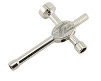 4-Way Wrench Steel (17mm, 10mm, 8mm, 1/4"): LST2, XXL/2 (LOSB4603) - thumbnail