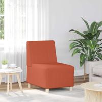 Sofa Stoel Oranje 55 x 74 x 82 cm Katoenen stof
