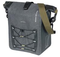 Enkele tas Basil Navigator Storm M MIK 12-15L 14 x 25 x 36 cm - zwart