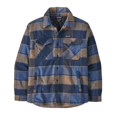 Patagonia Lw Insulated Fjord Flannel Jas Heren William: Smolder Blue L