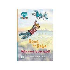 Basic Boek avi e3 leren lezen met kluitman rens en robo mijn hond is een held