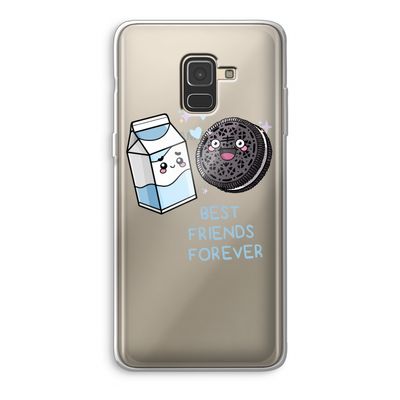 Best Friend Forever: Samsung Galaxy A8 (2018) Transparant Hoesje