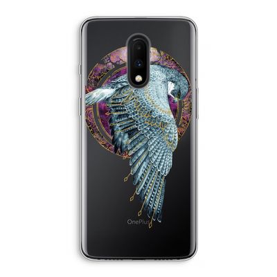 Golden Falcon: OnePlus 7 Transparant Hoesje