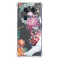 OPPO Find X6 Case Anti-shock Bird Flowers - thumbnail