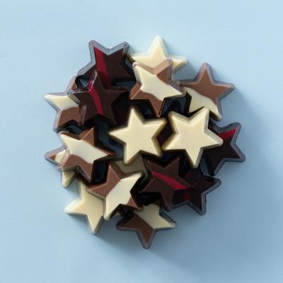 Kerststerren gemengd 2,5 kg doos