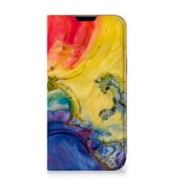 Bookcase Apple iPhone 14 Plus Watercolor Dark - thumbnail