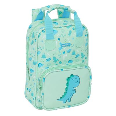 Kinderrugzak Safta Dino Groen 20 x 28 x 8 cm