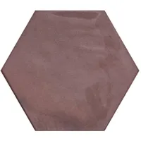 Hexagon Moon Garnet glans 16x18